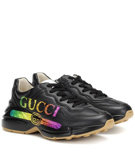 gucci classic black sneakers|Gucci sneakers farfetch.